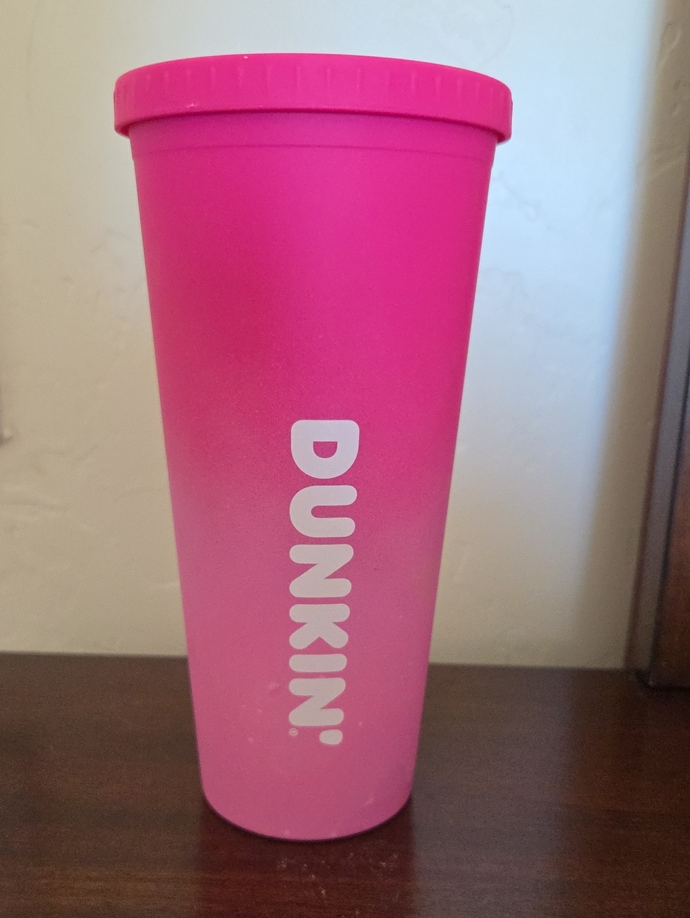 Dunkin' Pink Reusable Tumbler - Insulated Travel Cup